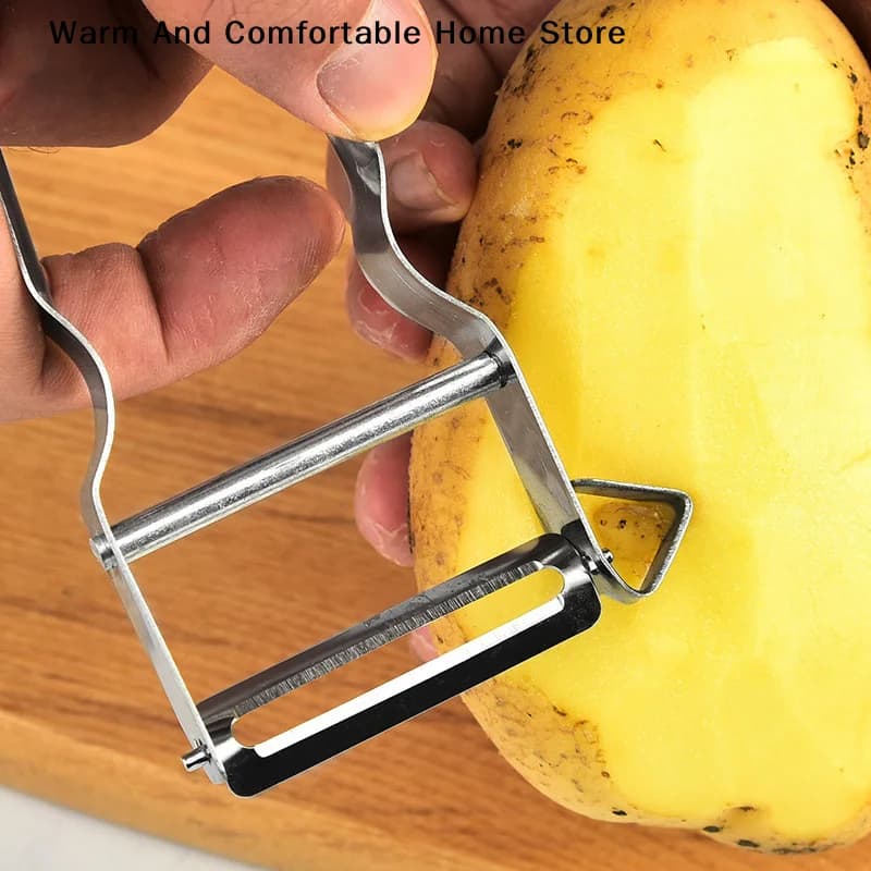 diSE di 1pc Salad Potato slicer Peeled Kitchen Accessories Vegetables Fruit Stainless Steel Knife Cooking Tools