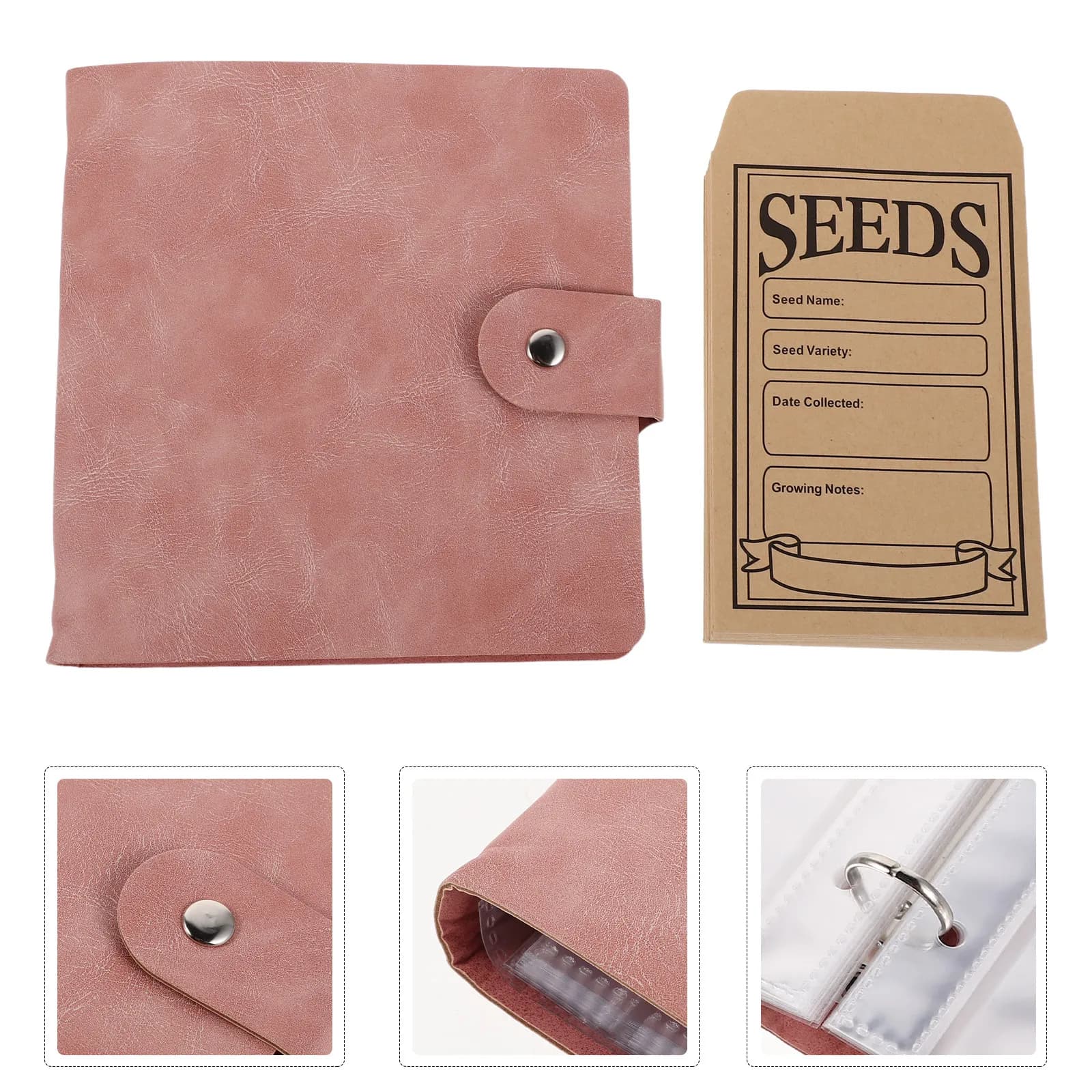 Set of 1 Organizer for Waterproof Seeds, Container for Seeds of Flowers and Vegetables