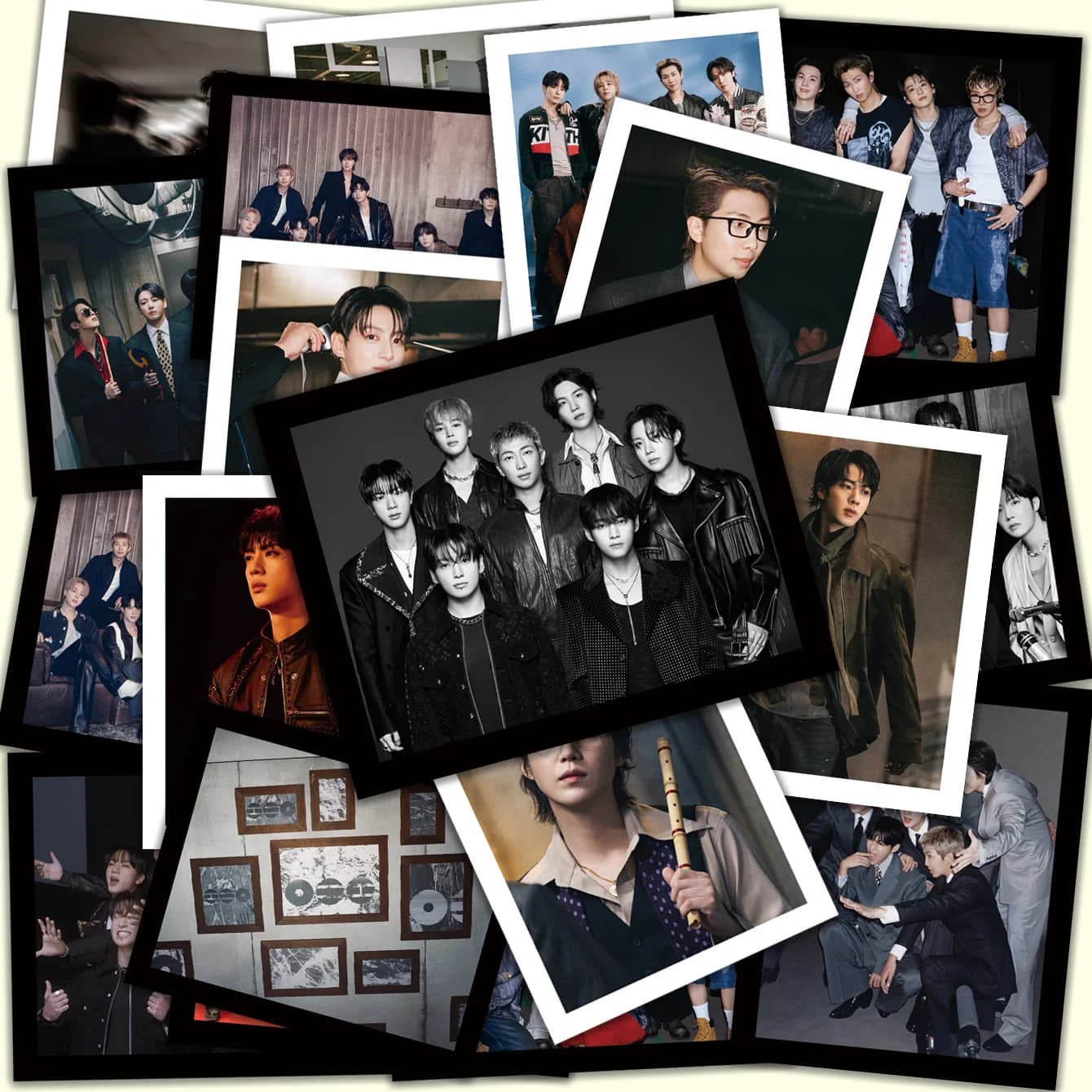50 Pezzi Adesivi BTS, Adesivi Arirang, Jungkook, RM, J-Hope, Jimin, Jin, V, Suga, Merchandise per Fan K-pop, Adesivi Decorativi, Adesivi per Cover Telefono, Adesivi Decorativi Fai-da-te per Diari, Adesivi per Decorazione Borracce, Adesivi in Pellicola Opaca