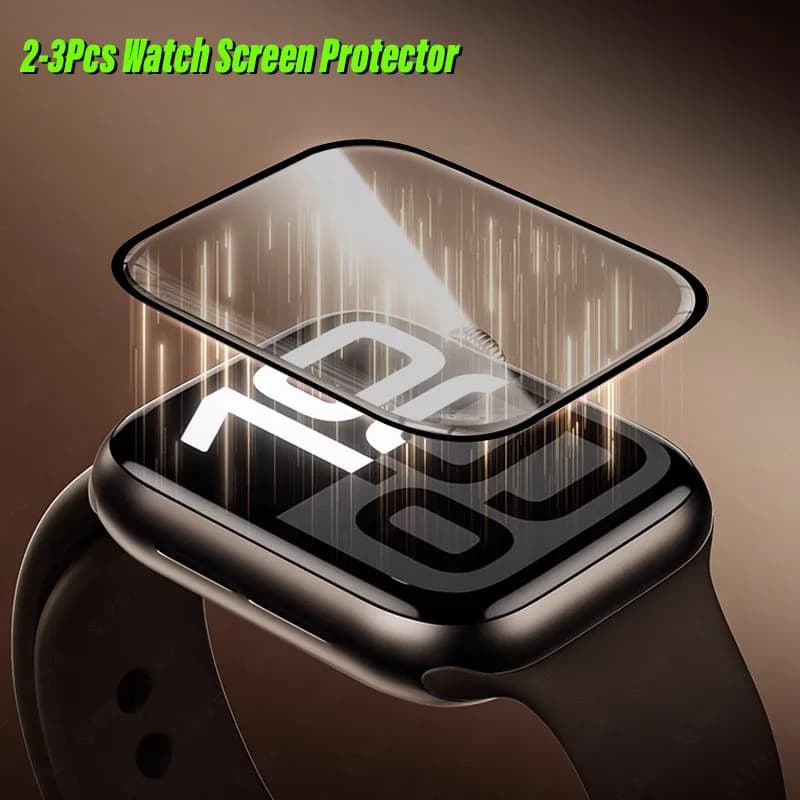 2-3 pcs screen protection for Apple Watch Ultra 8 49MM 38 40MM 42 44MM 41MM 45MM 46mm for IWatch 10 9 7/6/SE/5/4 accessories