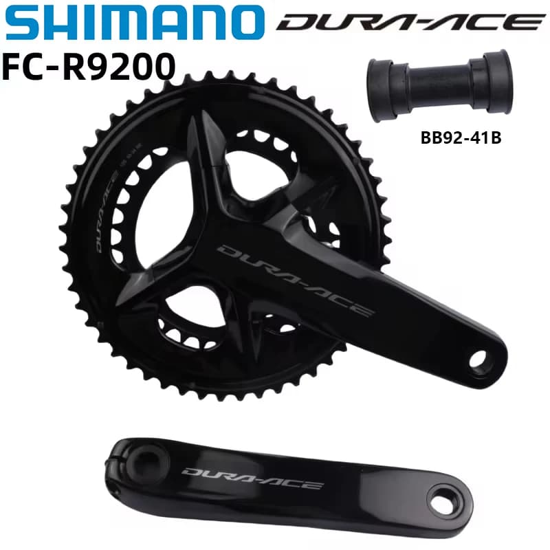 Shimano FC R9200 Guarnitura 12s DURA ACE 160MM 165MM 170MM 172.5MM 175MM Corona per bicicletta da strada 50-34T 52-36T 54-40T BB BSA Normale