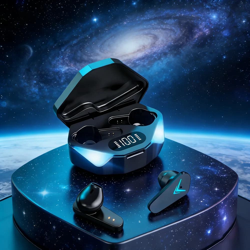 Nuovi auricolari Bluetooth TWS, cuffie wireless a bassa latenza 65ms, auricolari da gioco Esport, cuffie da gaming con microfono per smartphone