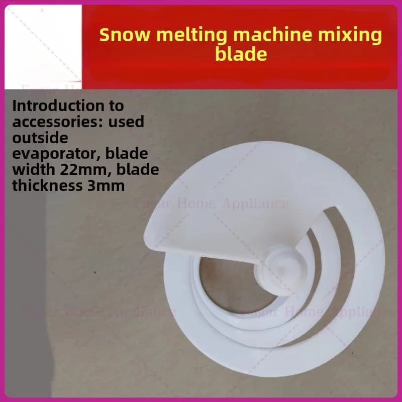 Suitable for Donper snow melting machine XC112(A) XC224 XC336(A) commercial integral mixing blade