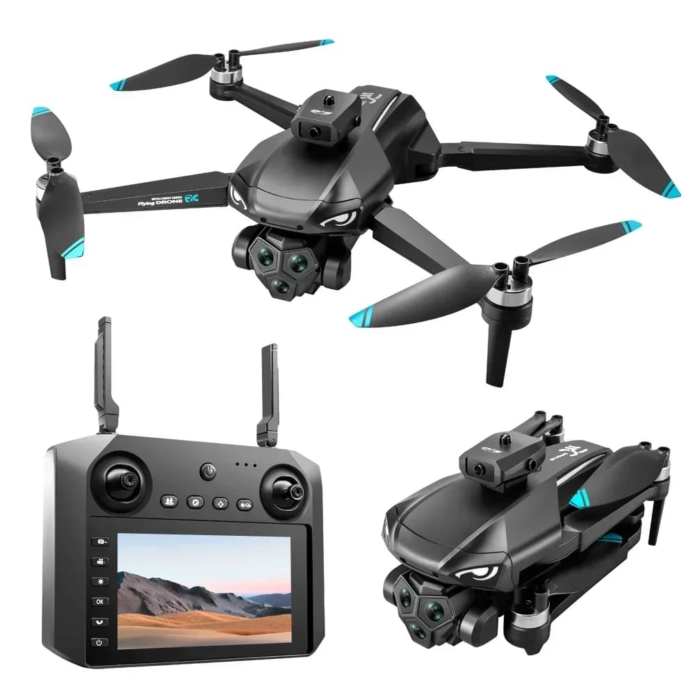 Drone RC M33 4K Professionale con Telecamera HD Grandangolare 1080P, Elicottero Pieghevole WIFI FPV con Mantenimento dell'Altitudine, Regalo Giocattolo