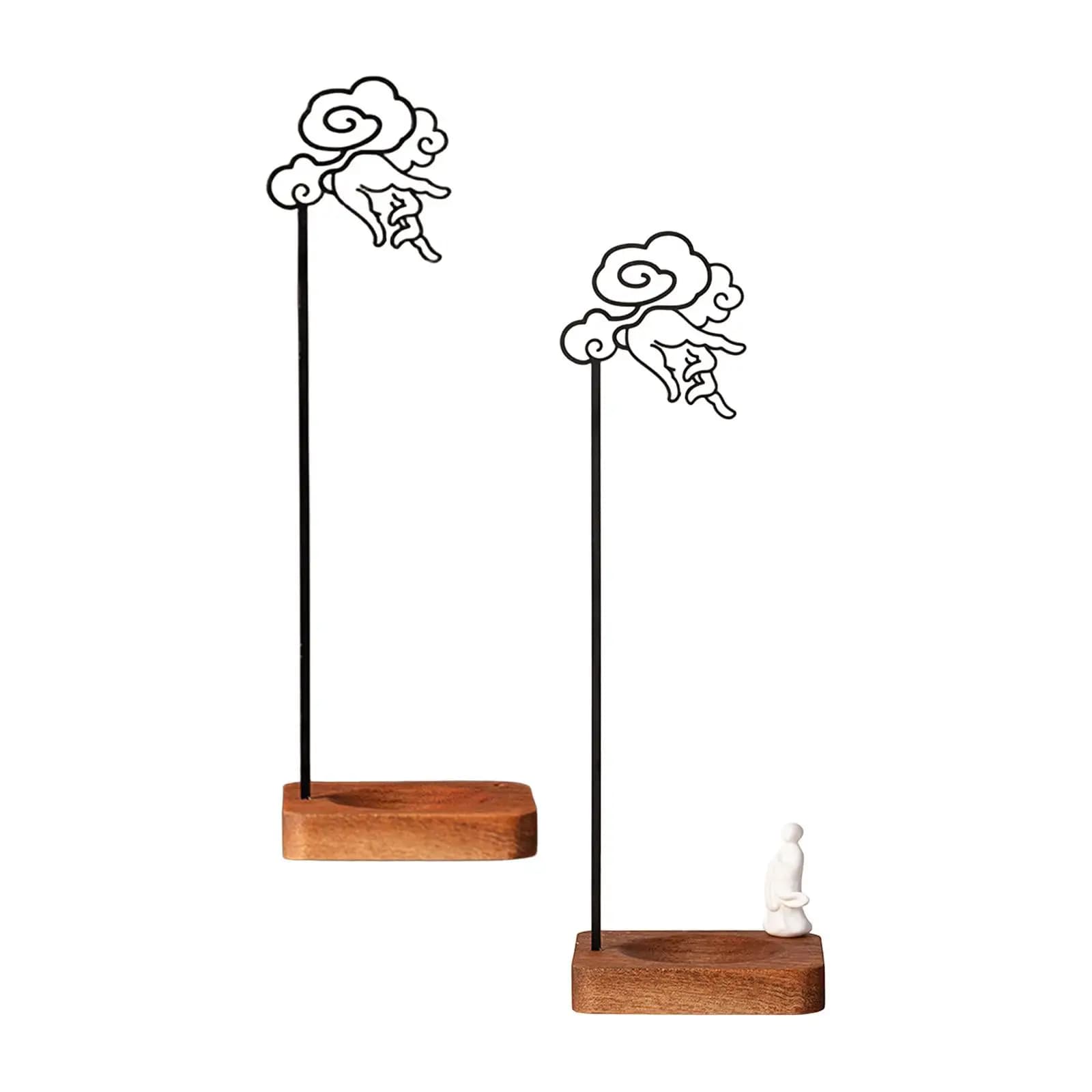 Porta bastoncini di incenso Bruciatore di incenso Ornamento Scrivania Cattura di cenere creativa per armadietto della camera da letto del festival di primavera della meditazione di Capodanno