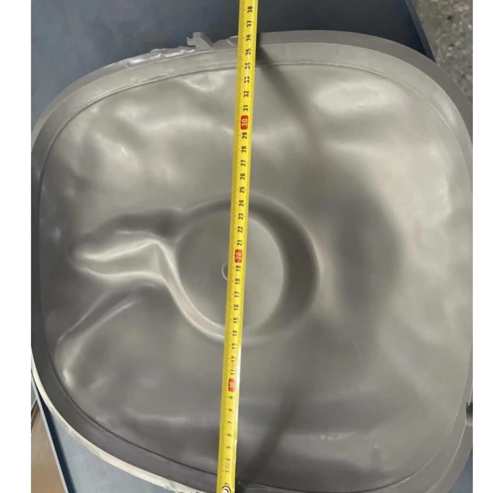 Tappetino in Silicone Grigio per Lettiera, Base Impermeabile Rinforzata, Accessorio per Lettiera per Gatti Tipro X 30