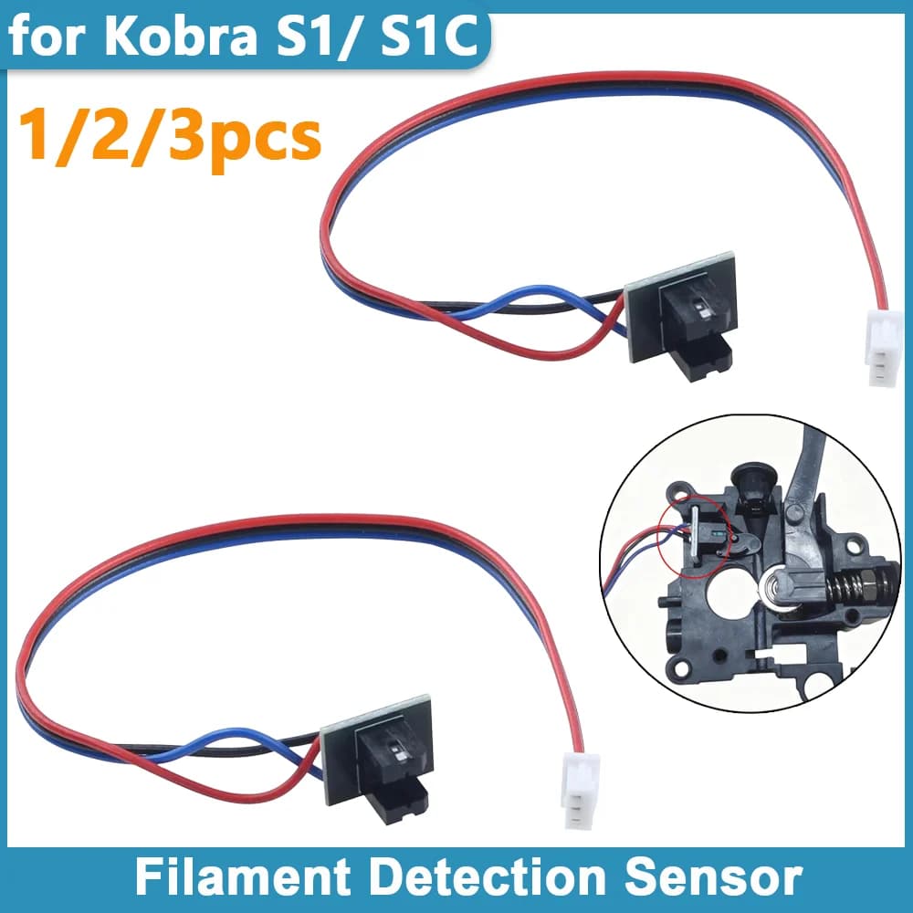 for Kobra S1/ S1C Filament Detection Sensor Replacement Detector Break PCB Board Cable for Anycubiic S1 3D Printer Accessories
