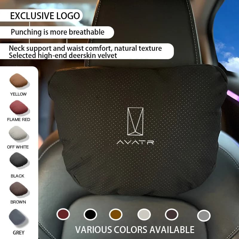 For Avatr 11 07 12 10 Parts Car Accessories Neck Headrest Pillow Seat Lumbar Spine Protector 2025 2026