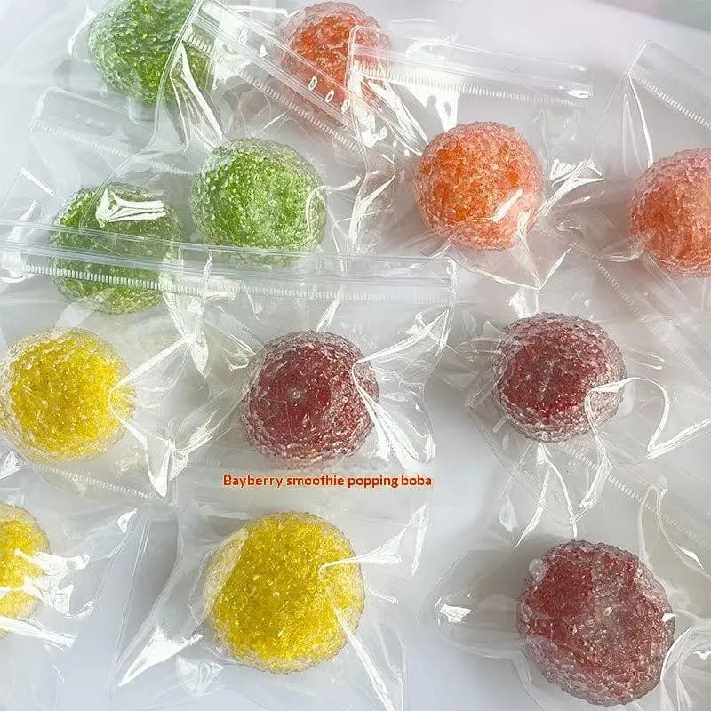 Simulation Bayberry Sand Squeeze Toy Soft Slow Rebound Stress Relief Toy Multi Color For Kids Adult Office Relax Gift Use