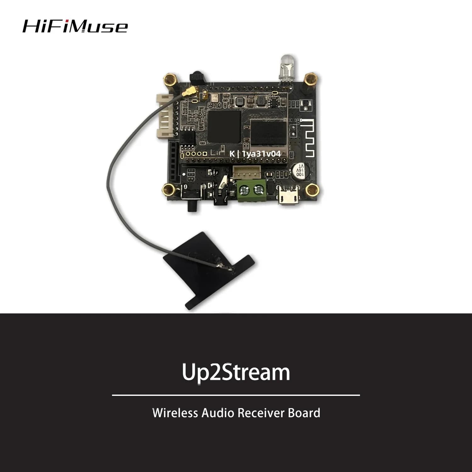D10 WiFi e Bluetooth 5.0 Ricevere audio Modulo Bluetooth Uscita analogica I2S Scheda di uscita ESS9023 con Airplay DLNA Wifi Audio