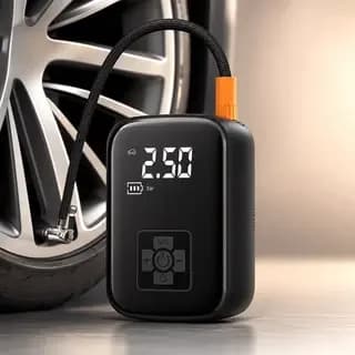 Compressore d'aria per auto 150PSI cablato/wireless, gonfiatore elettrico per pneumatici di moto, barche, auto e palloni