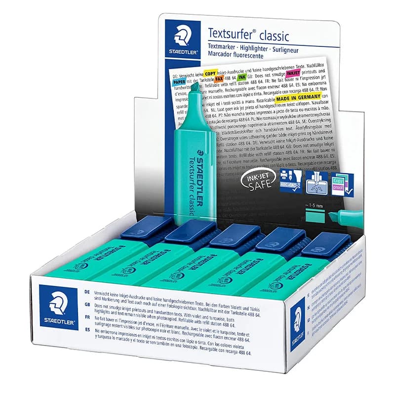 Germania Staedtler 364 Classic Learning Office Marker Penna fluorescente a 8 colori