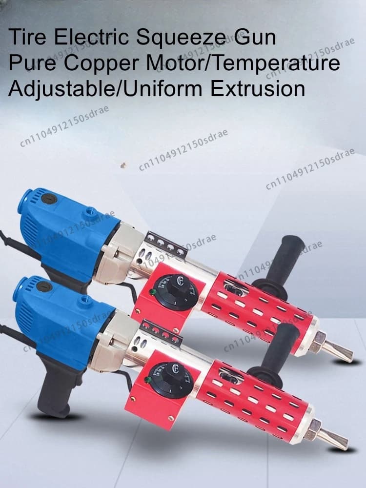 Tire electric extrusion gun tire big wound hole repair filling electric heating pre-curing fire repair tools