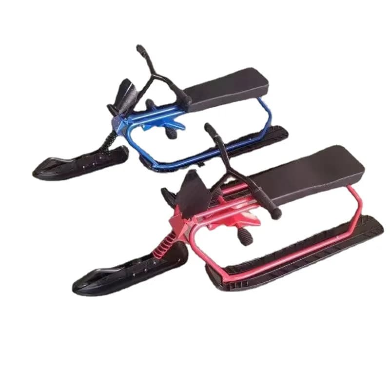 Dual-use Ski Touring Non-powered Lightweight 6.5kg Iron Children's Ski Sled Board for Ice Snow