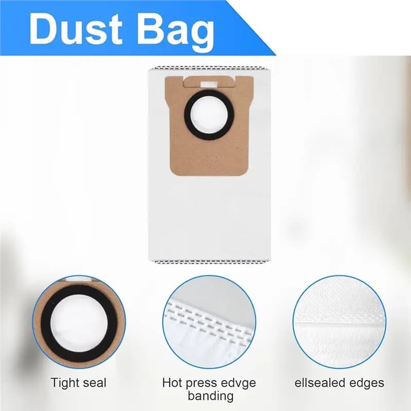 ABLD For H40 Vaccum Vacuum Cleaner Replacement Parts- Main Brush Side Brush HEPA Filter Mop Bags Accessories