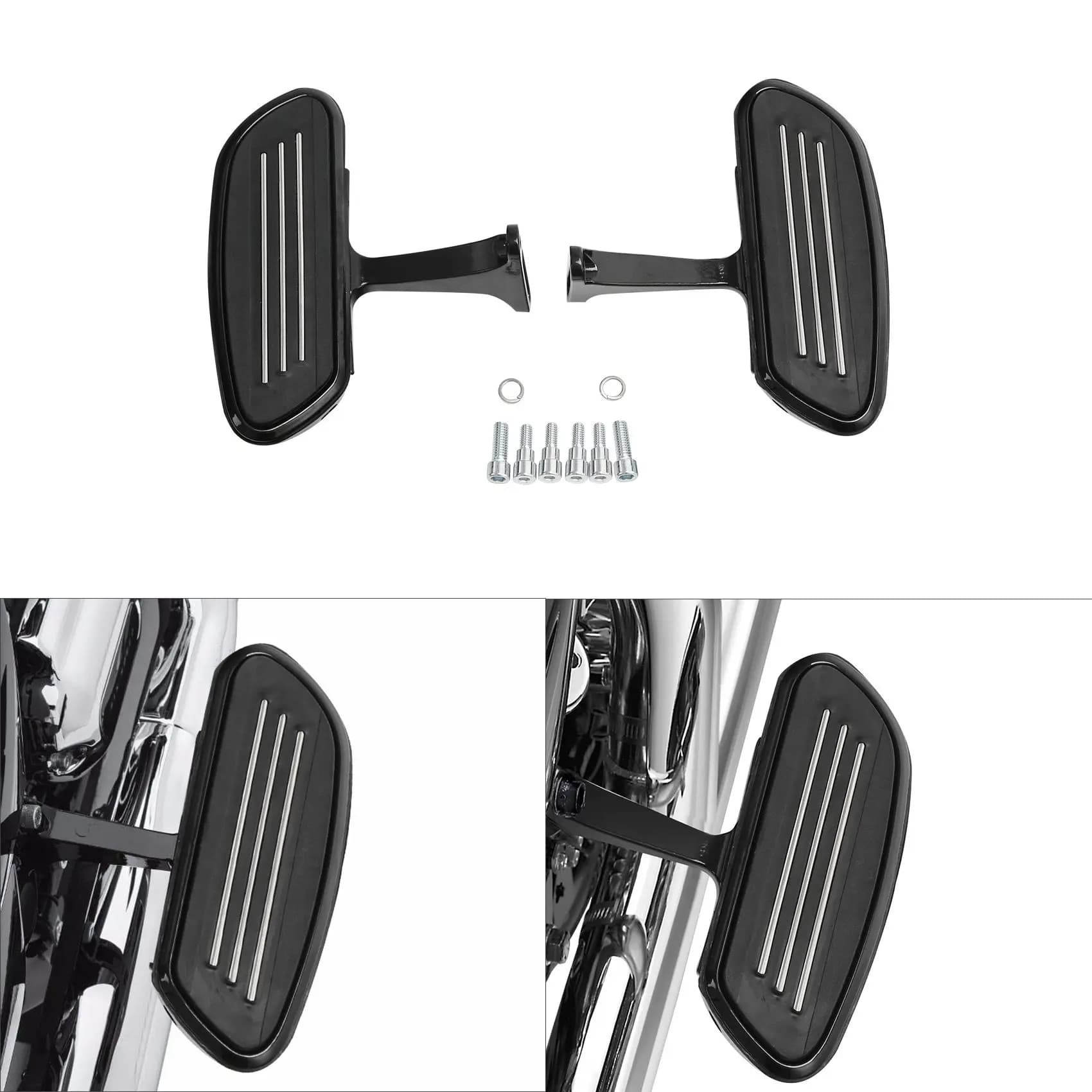 Set pedana e staffa per passeggero moto per Harley Touring Electra Street Road Glide 1993-2026 Semplifica