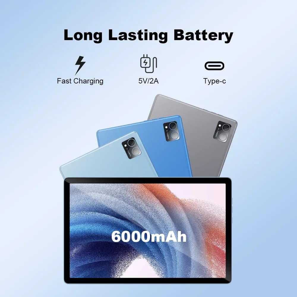 Best Selling 2 in 1 Tablet PC 10.1 "Android 13 OS 4GB 64GB Archiviazione reale Schermo IPS Octa Core Gaming Tablet PC con tastiera