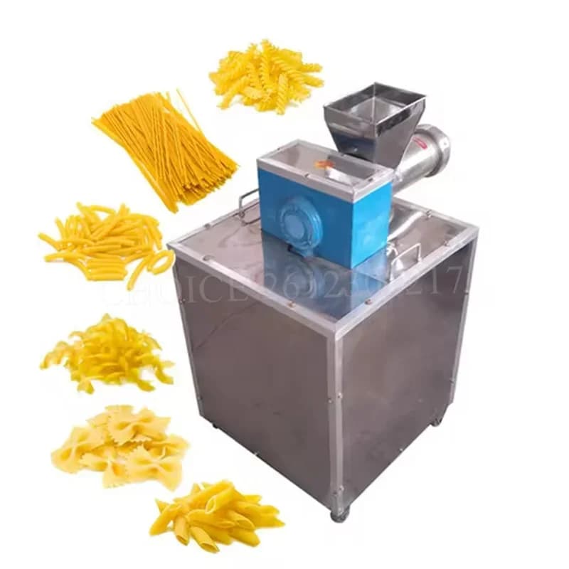 Linea di produzione di processo di produzione industriale automatica di spaghetti Macchina per pasta per macaroni Macchina per pasta