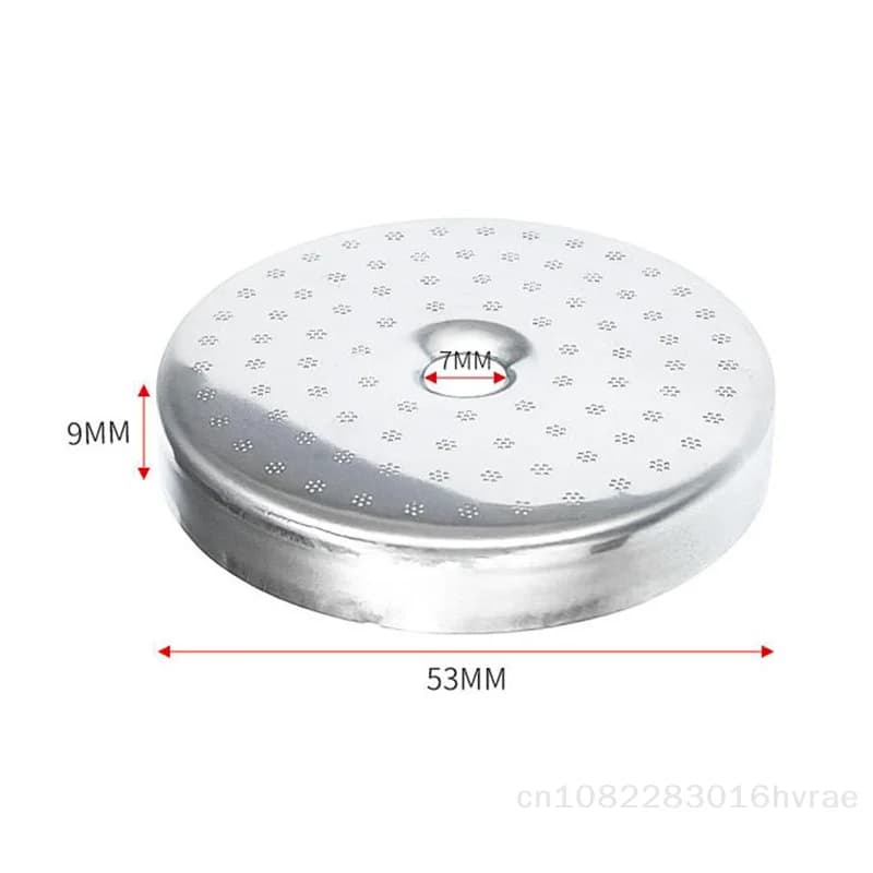 Filtro per soffione doccia in acciaio inossidabile da 53 mm per macchine da caffè espresso compatibile con BES870XL BES860XL BES880 BES875 BES500