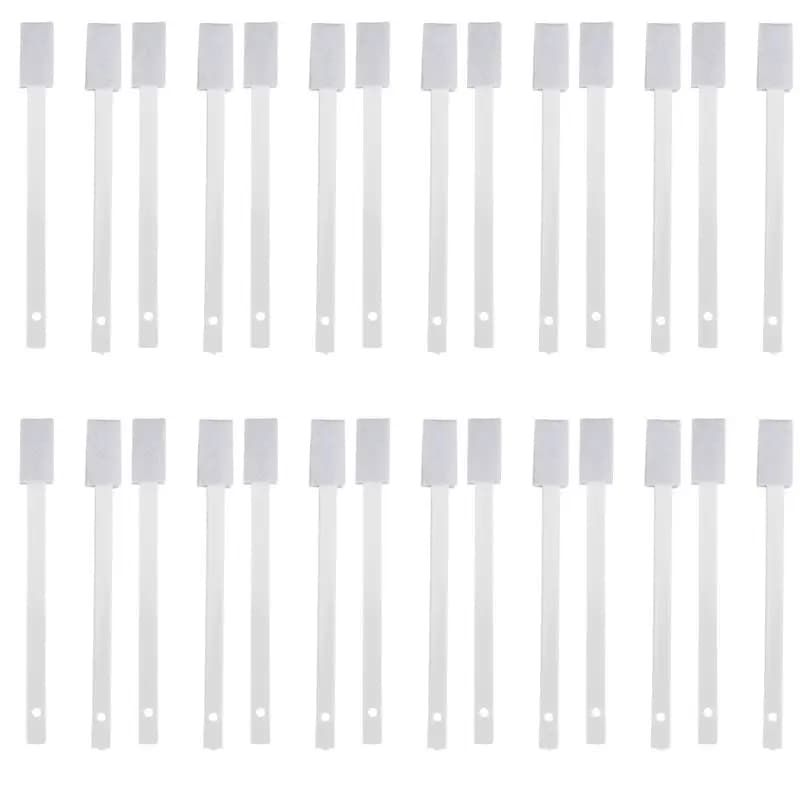 A56P-28PCS Spazzole monouso per la pulizia delle fessure, per angoli del WC, scanalature delle finestre, guide delle porte, tastiere, persiane, ecc.