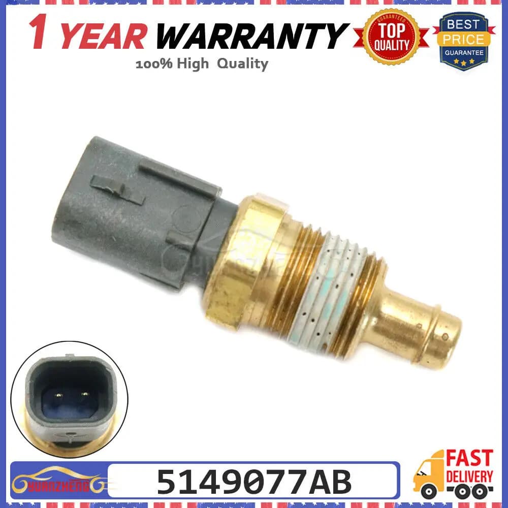 5149077AB sensore di temperatura della temperatura dell'acqua del liquido di raffreddamento del motore per Jeep Grand Cherokee Wrangler Charger Town & Country Dodge Challenger