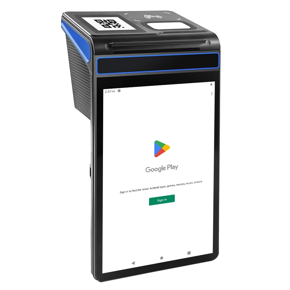 FYJ F1-88 8'' Sistema POS OEM, Tablet per Pagamenti in Ristoranti, Terminale POS Portatile Android Smart All-in-One con Stampante da 80mm