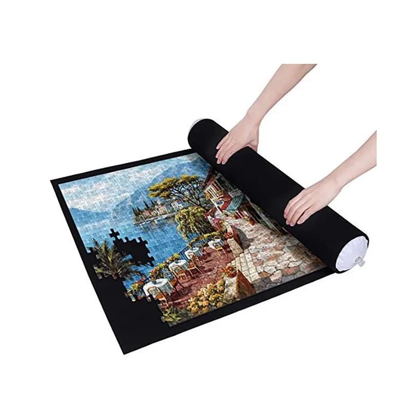 Puzzle Mat Felt Mat Puzzle Mat Puzzle Cover for up to 1500 pieces Puzzle Accessories New Portable Mat (Mat)