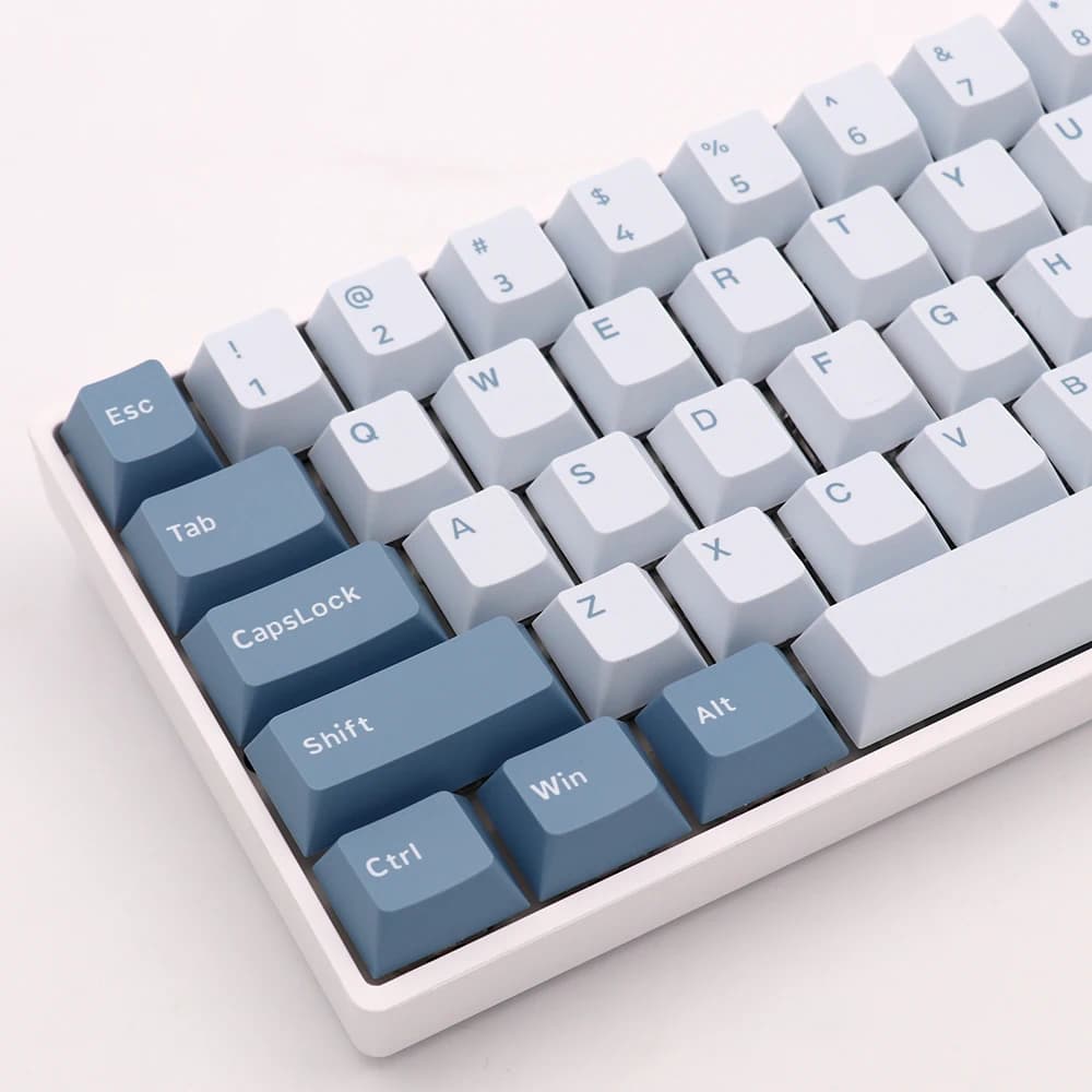 169 keys Copritasti con fischietto Pbt Double-click characters Copritasti con profili Cherry per keyboard Mecca di gioco Mx Switch