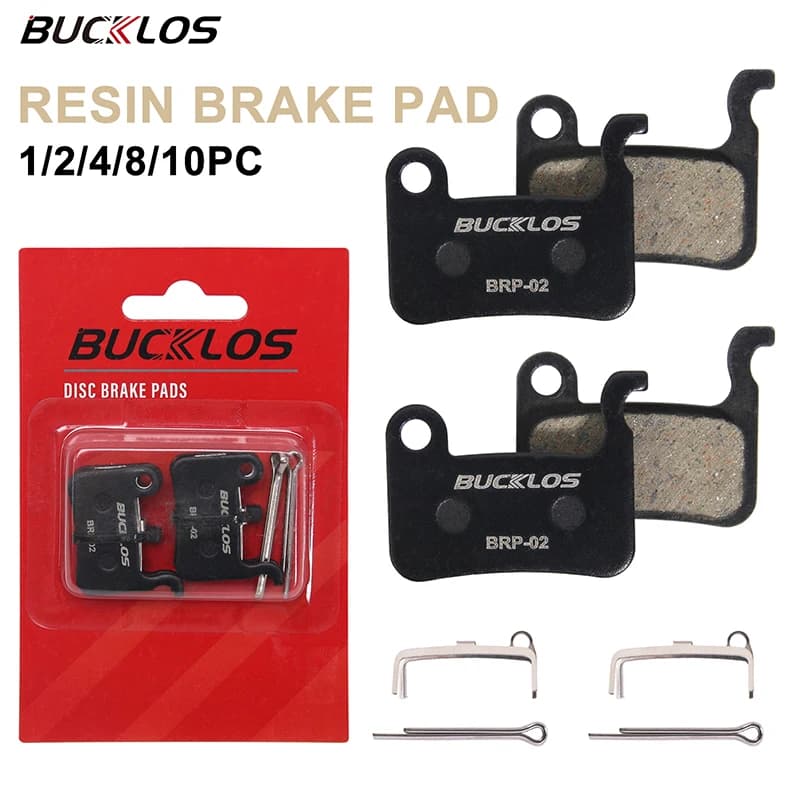 BUCKLOS Pastiglie Freno In Resina MTB Bike Disco Idraulico Pad per SHIMANO A01S M07 M535 Durevole Freno A Disco Della Bicicletta Da Strada Pastiglie Parti di Ciclismo