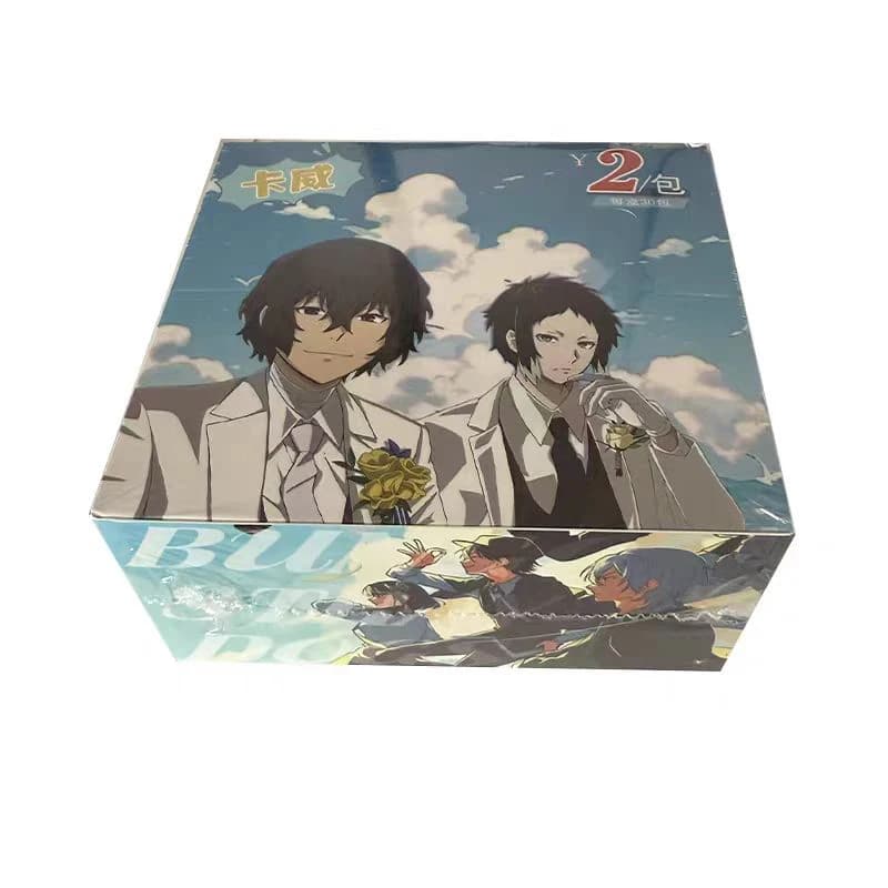 Serie di carte collezionabili Kawei Bungo Stray Dogs, trenta confezioni per scatola, carte in carta in scatola a sorpresa, giocattoli da collezione.