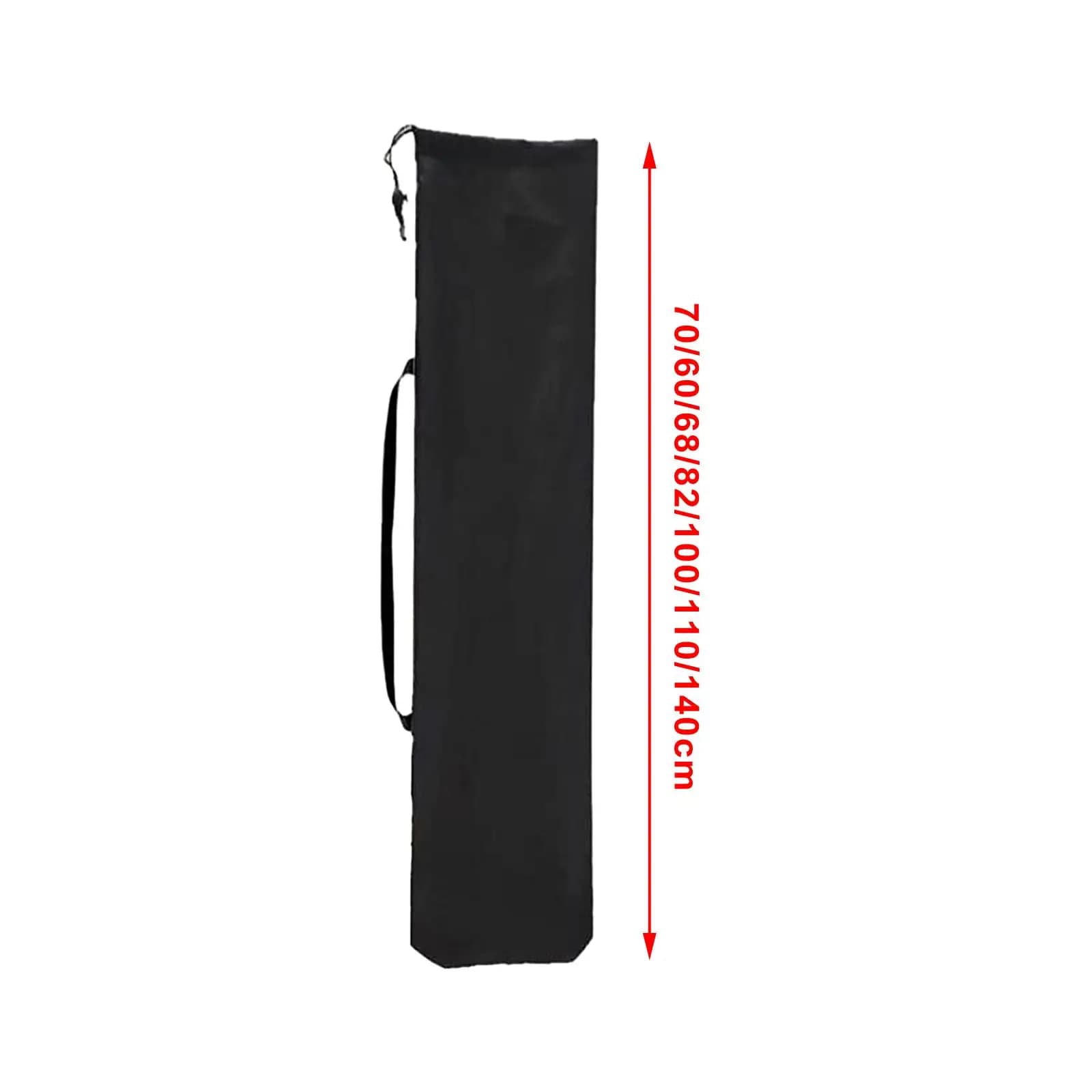 Transport bag for trekking poles with coulisse closure, outdoor camping organizer for fishing rods and blankets