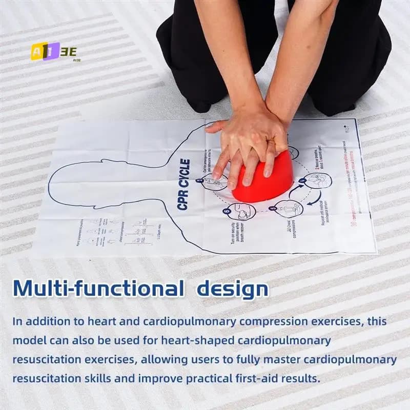 Modello di allenamento A13E-CPR, kit di allenamento per risparmiare CPR, strumento di addestramento di pronto soccorso a compressione CPR, trainer per CPR a mani solo