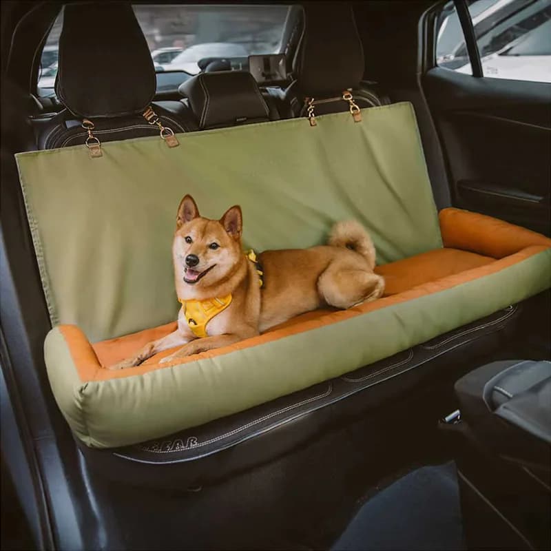 Winter Waterproof Dog Car Seat Cover Nest Pet Travel Mat Anti Dirty Small Medium Dogs Bed Soft Carrier Basket for Car Seats