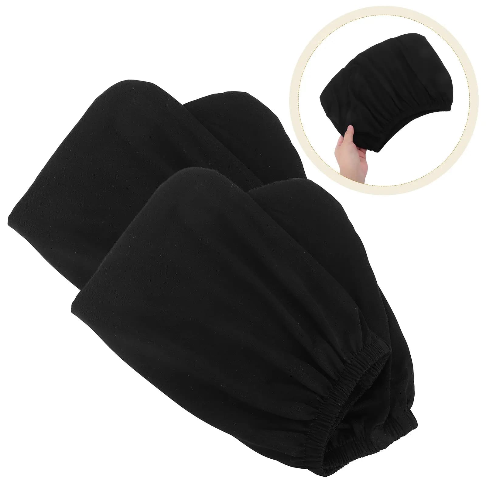 Set di 2 Coprisedili Professionali per Sedia da Ufficio, Fodera Elastica in Poliestere per Protezione Schienale di Sedie da Gaming e Computer