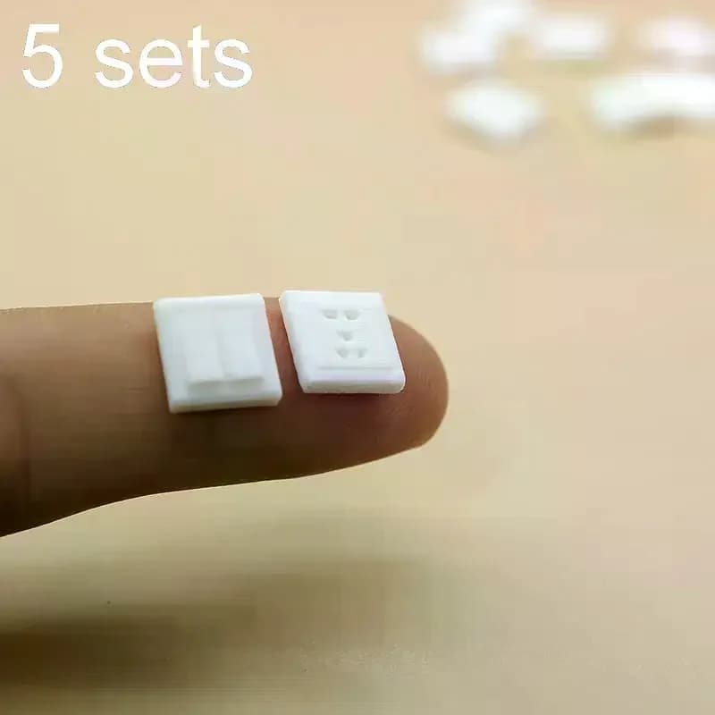 1/12 Dollhouse Miniature Furniture Scene Props Mini Switch And Socket Model Doll Decoration DIY Accessories Toys 10PCS