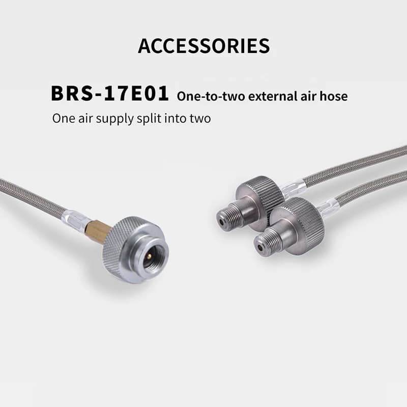 BRS-17E01 divide into two adapters for Gas trachea external tube extension adapter for gas stove adapter for outdoor camping stove