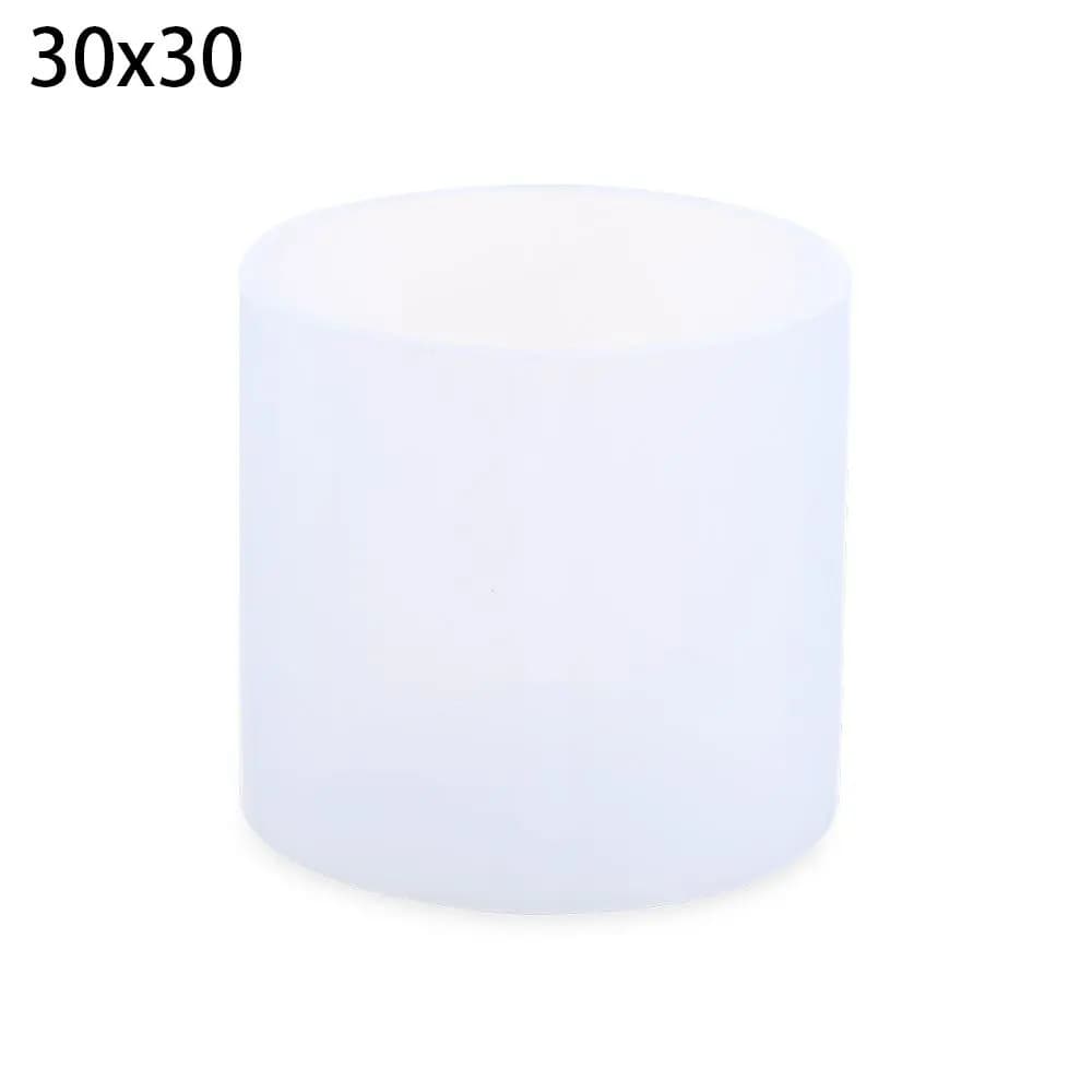 Epoxy Succulents Candle Mould Handmade Crystal Glue Cylinder Resin Mold Silicone Casting Mould