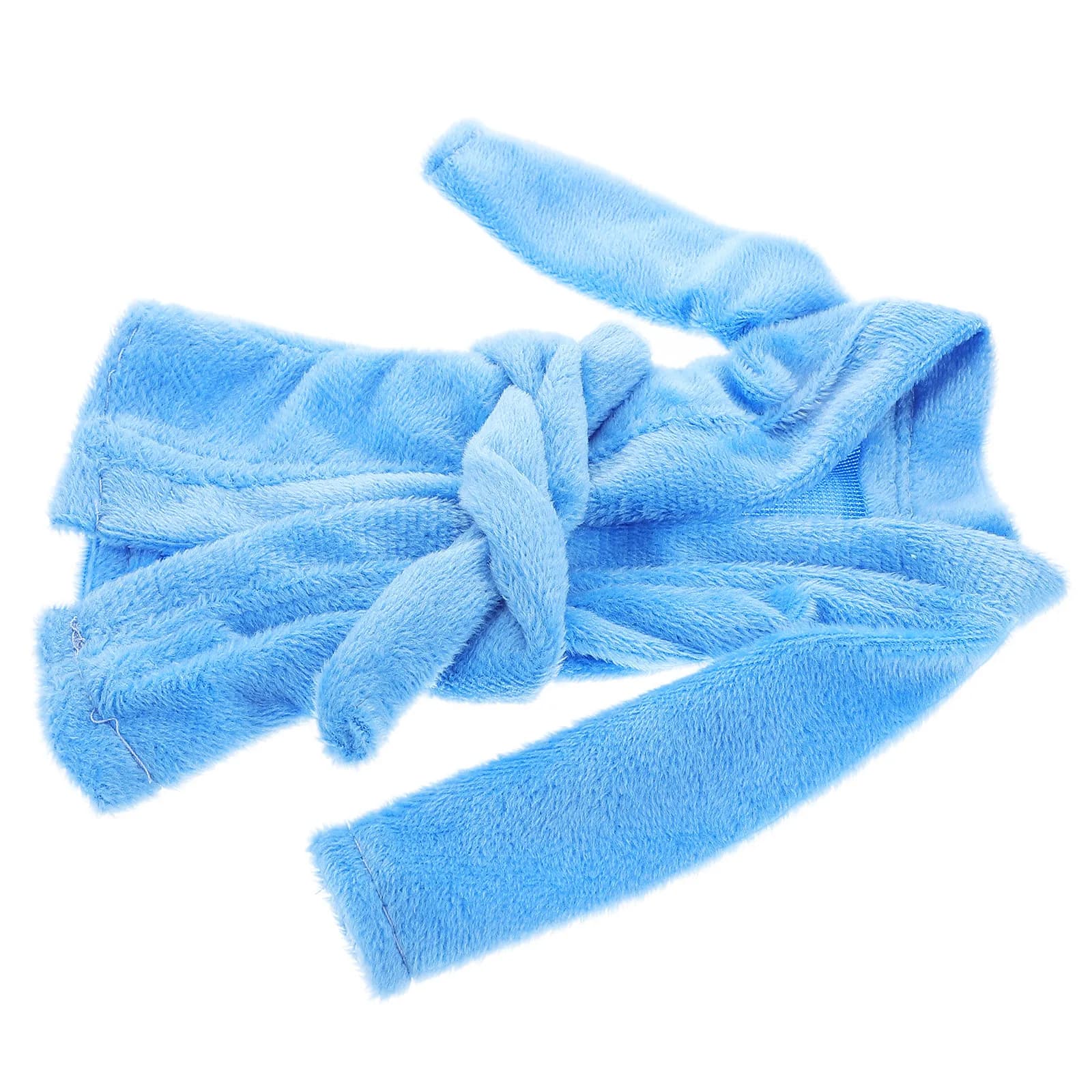 Mini Bathrobe Accessory for Soft Comfortable Fabric Simple Elegant Color Lightweight Compact Versatile Use Dollhouse Spa