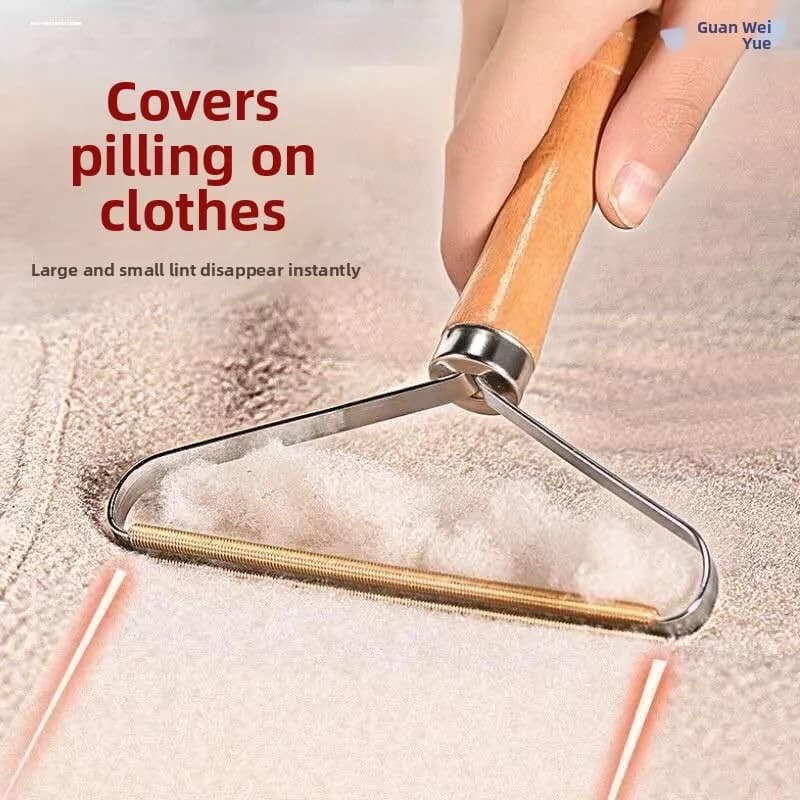Manual Clothes Shaver Ball Remover Balloon Sweater Coat Fuzz Trimmer Knife Type Fabric Brush for Clothing Home Cleaning Tool