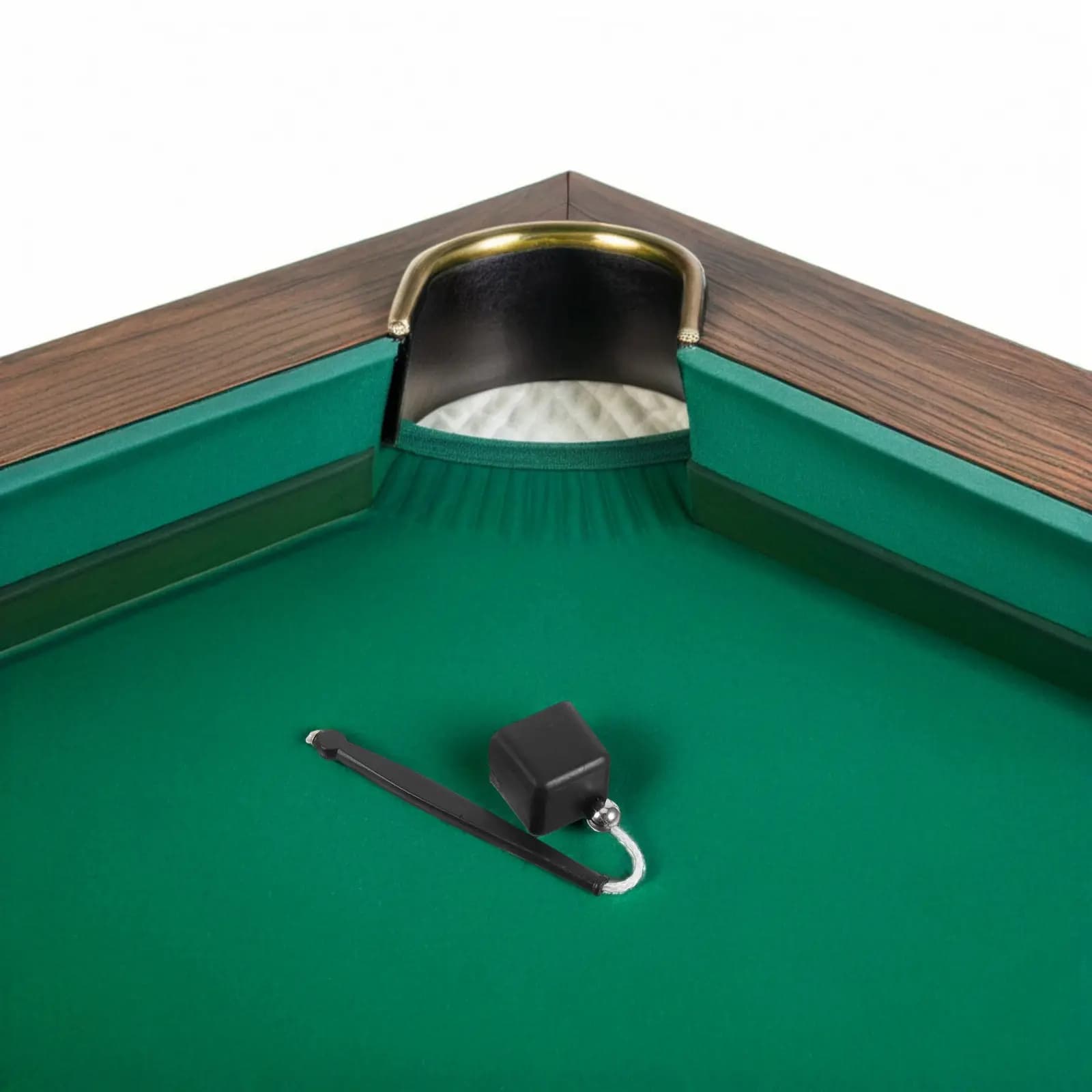 Porta Gesso per Biliardo Nero in Plastica Morbida con Clip Sicura, Facile da Trasportare, Essenziale per il Gioco del Snooker