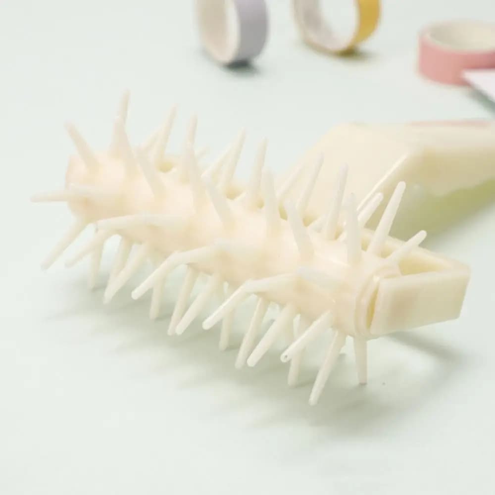 Rullo per Pizza in Plastica con Manico Appendibile, Perforatore per Impasto Pizza Fai-da-Te, Ruote per Torte da Cucina