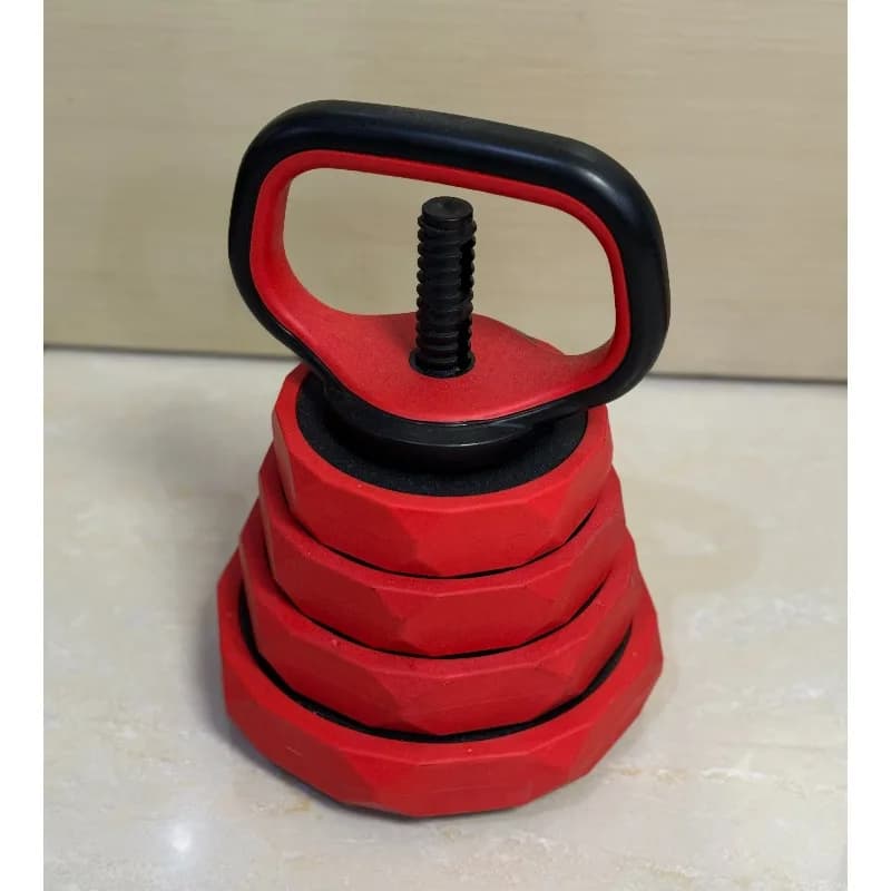 Kettlebell regolabile 7 in 1 con diverse opzioni di materiale per uso domestico e fitness commerciale leggero - Offerta imperdibile