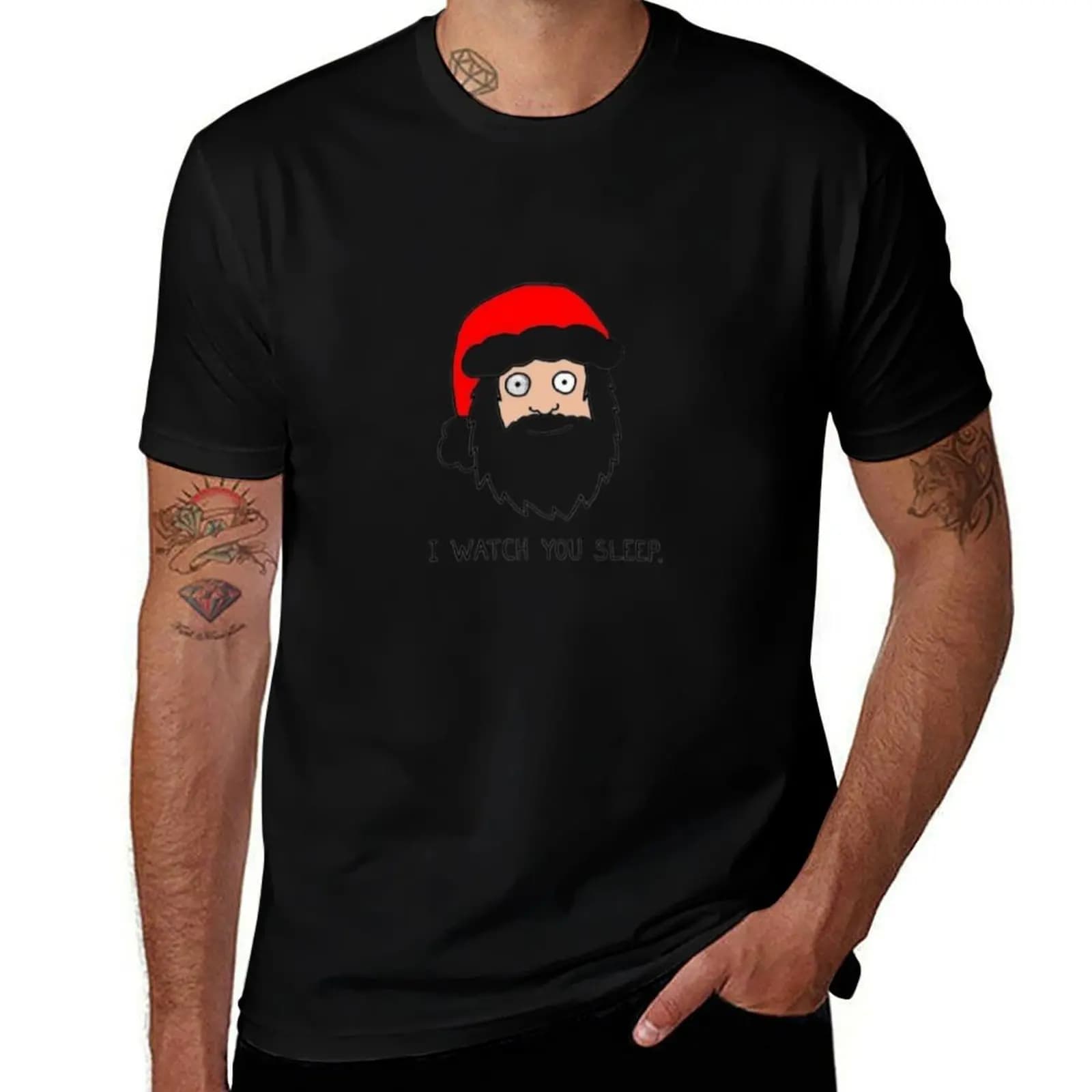 I watch you sleep T-Shirt Work Style Casual T-Shirt