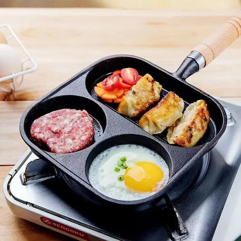 Cooking Eggs Boards Pancakes 3/4 cups Pancake pans Pancake pans Suitable for gas cooker Induction cooker 1 pc