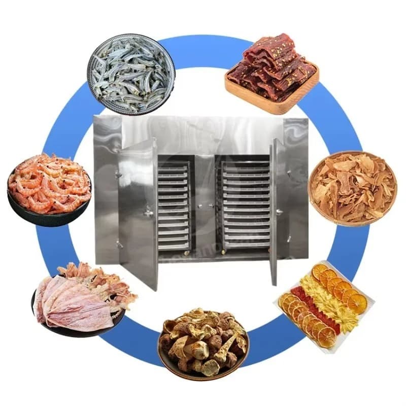 Comercial 200kg Pasta Dehydrator Breadfruit Drying Machine Fruit Slice Parsley Dehydration Machine
