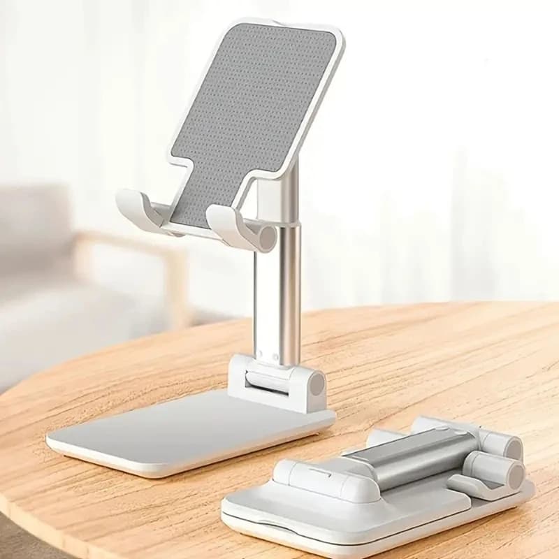 Supporto pieghevole da scrivania per cellulare, supporto per iPhone, iPad, Xiaomi, supporto regolabile da tavolo per tablet, supporto universale da tavolo per cellulare
