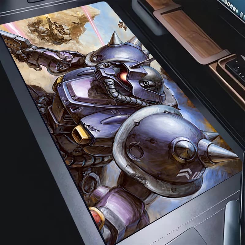 Carpet for Mouse 90x40cm Mechanical Warrior G-gundam Z-zaku II Gaming for Notebook Computer Keyboard Mini PC Desk Mat XXL