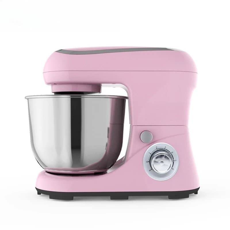 Fully Automatic Stand Mixer, Multifunctional Dough Kneader & Egg Beater, Small Electric Baking Blender for Home Bakery
