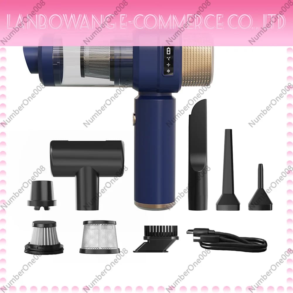 Wireless Handheld Vacuum Cleaner, 3-in-1 Cordless with Blower Brushless Motor for Car Home Pet Hair