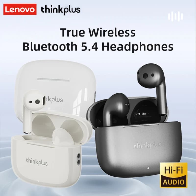 Lenovo LP30 Pro Bluetooth 5.4 Wireless Headphones TWS Hifi Sound Auricular Gaming Sport Music Auricular Call HD with Microphone